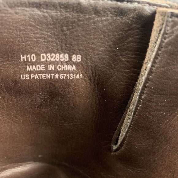 RARE VINTAGE Cole Haan Brown Suede Women’s Buckle Boots Size US 8 B - Picture 8 of 8